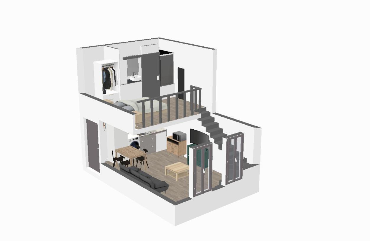Grand Duplex Centre - Gare Apartment Тулуза Екстериор снимка